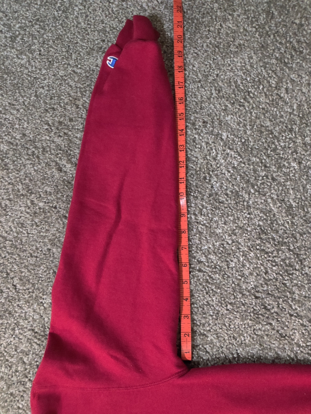 WSU Champion Crimson Hoodie - Picture 5 of 7